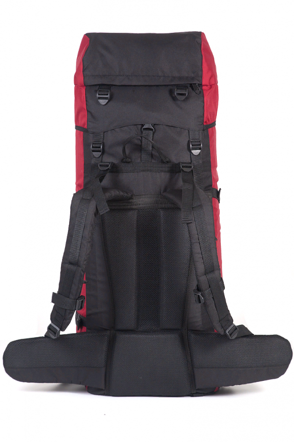 Рюкзак туристический Оптимал 1  черн.вишня, 70 л, ТАЙФ