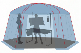 Шатер Summer House цвет royal, Canadian Camper