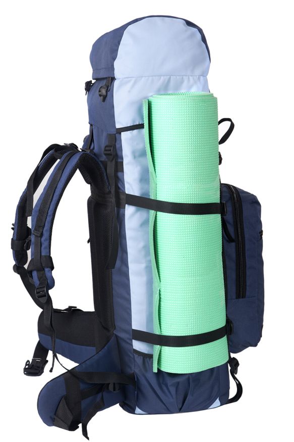 Рюкзак туристический Оптимал 2, серо-красный, 100 л, ТАЙФ