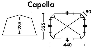 Шатер кемпинговый Capella