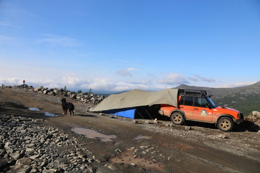 Тент Век 5х4,5 костровой