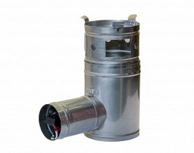 Турбопечка щепочница Век d 108мм