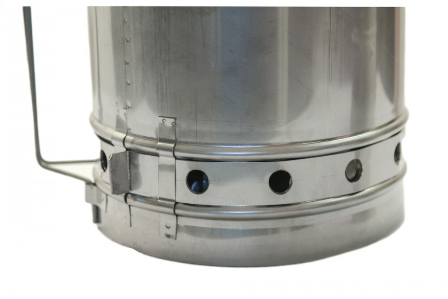 Турбопечка щепочница Век d 160 мм (титан)