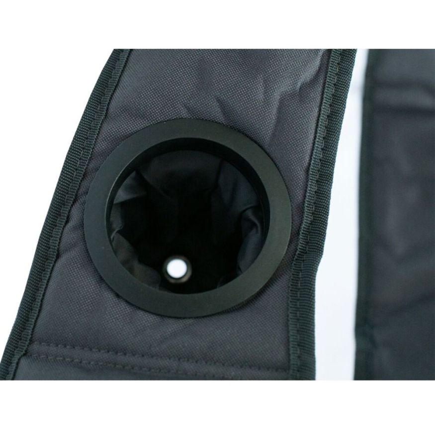 Кресло с регулируемым наклоном спинки Tramp (черный/серый)