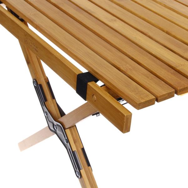 Стол кемпинговый складной TAN LOOK, 120*60*44 см, бамбук