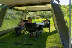 Шатёр автомат Fortuna 350 Solar Control Premium (8 человек), Maverick