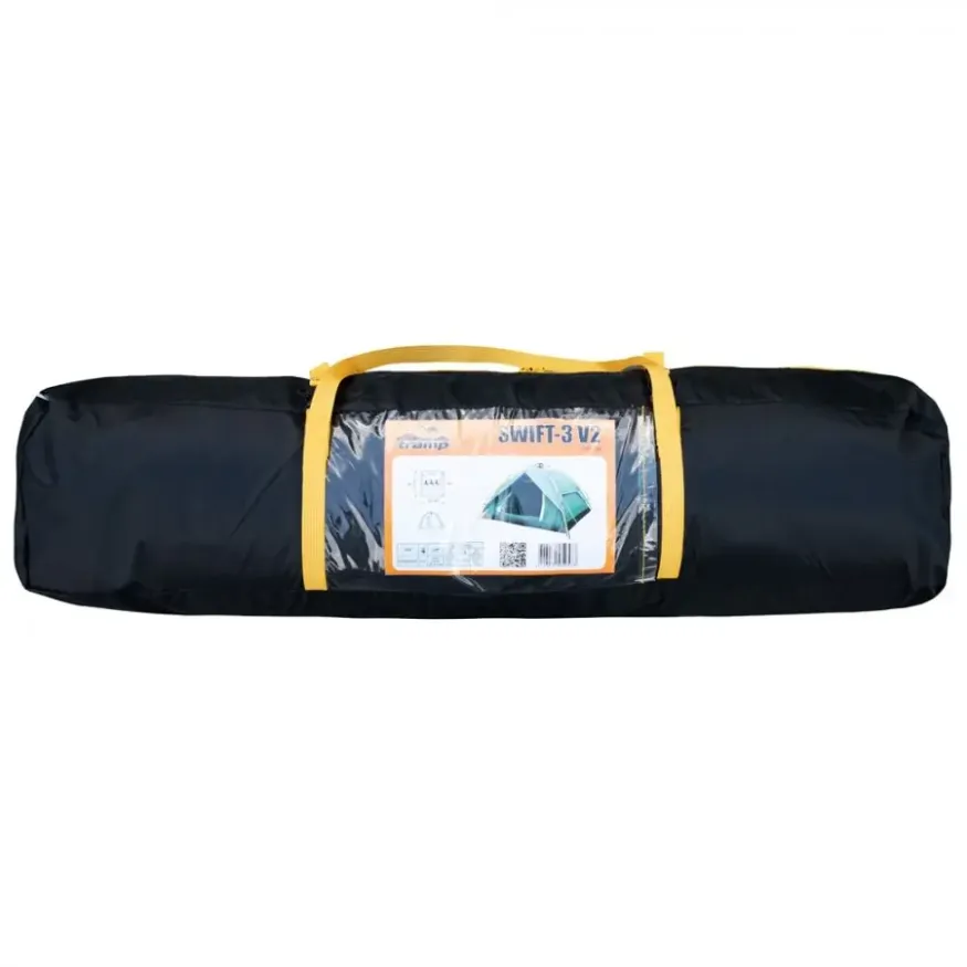 Палатка-автомат Swift 3 V2 зелёный, Tramp