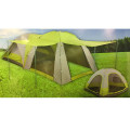 Палатка кемпинговая Лена-4 двухслойная, (220+260)*260*165/185 см