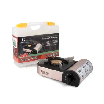 Плита настольная газовая Silver Star, Следопыт