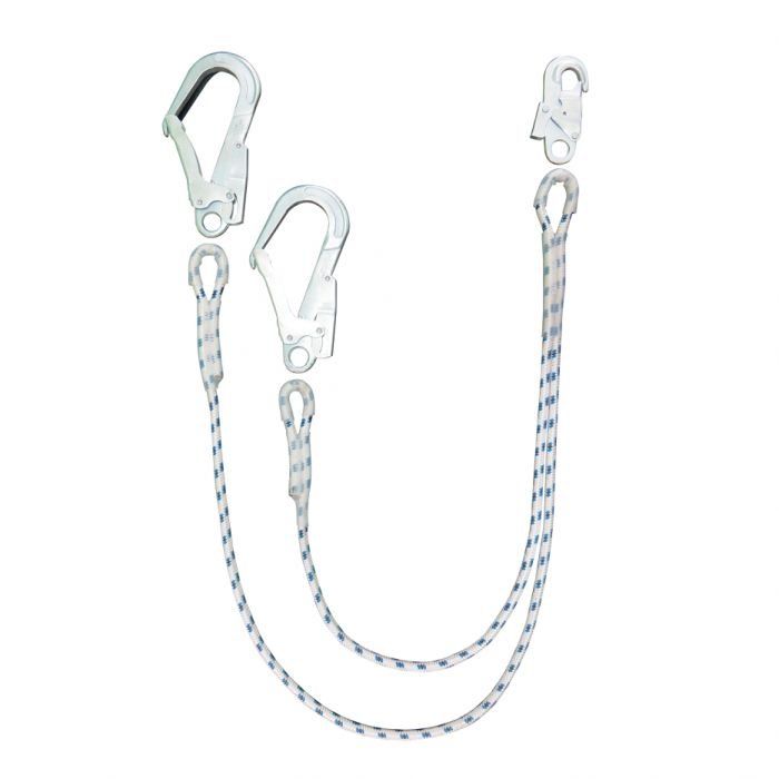 Строп из полиамидного каната двухветьевой с разной длиной плеча (Вд(1) кр-01 кр-01 кр-04 ков.)