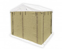 Палатка сварщика 2х2 м (ПВХ+брезент)